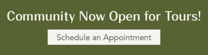 Community now open for tours. Schedule an appointment. Community now open for tours. Schedule an appointment.